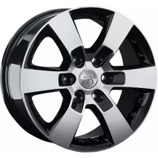 Replay LX86 7.5x17/6x139.7 ET 25 Dia 106.1 BKF