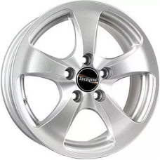 Tech Line TL403 5.5x14/5x100 ET 35 Dia 57.1 silver
