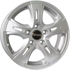 Tech Line TL501 6x15/5x108 ET 52.5 Dia 63.4 silver