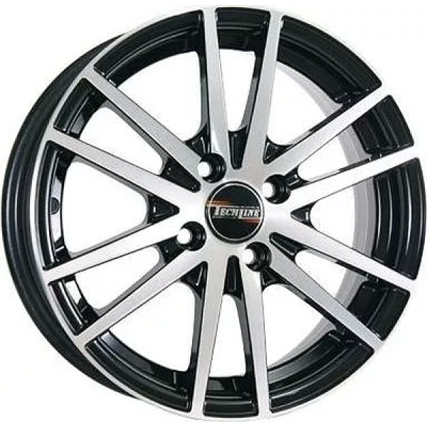 Tech Line TL535 6x15/4x100 ET 45 Dia 67.1 BL