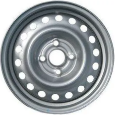 Trebl Chevrolet 6515 5.5x14/4x100 ET 39 Dia 56.6 Silver