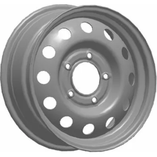 ТЗСК Lada Urban 4x4 6.5x16/5x139.7 ET 40 Dia 98.5 silver