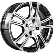 X'trike X-105M 6x15/4x100 ET 45 Dia 67.1 BK/FP
