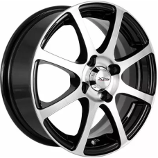 X'trike X-114M 5.5x14/4x100 ET 35 Dia 67.1 BK/FP