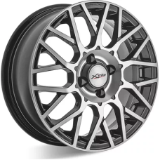 X'trike X-132 6x15/4x100 ET 46 Dia 60.1 BK/FP